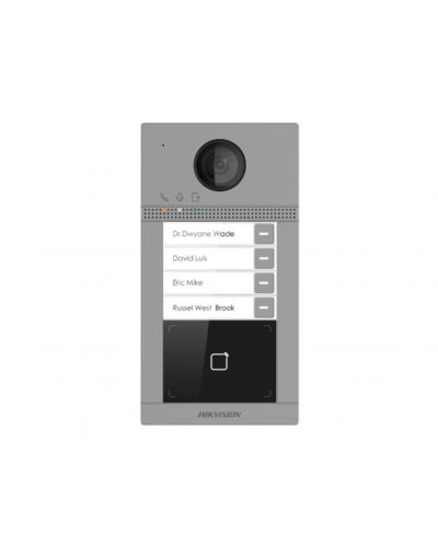 DS-KV8413-WME1(C)/Flush. Вызывная панель IP-домофона. Hikvision в Петрозаводске