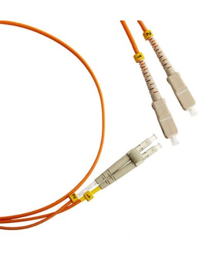 FC-D2-50-LC/PR-SC/PR-H-2M-LSZH-OR. Патч-корд волоконно-оптический LC-SC. Hyperline в Петрозаводске