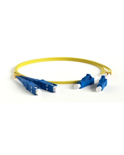 FC-D2-9-LC/UR-SC/UR-H-10M-LSZH-YL. Патч-корд волоконно-оптический одномодовый. Hyperline в Петрозаводске