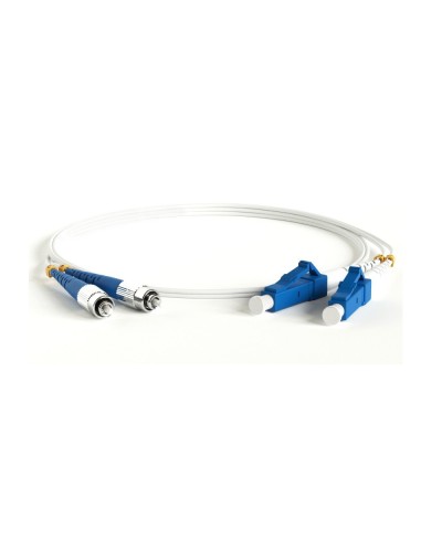 FC-D2-9A1-FC/UR-LC/UR-H-1M-LSZH-WH. Патч-корд волоконно-оптический FC-LC. Hyperline в Петрозаводске