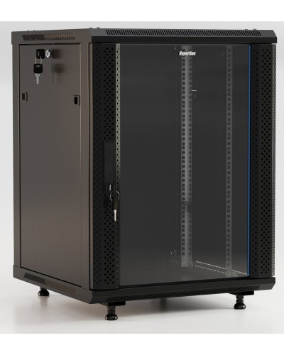TWB-FC-1545-GP-RAL9004. Шкаф телекоммуникационный 19 настенный 15U. Hyperline в Петрозаводске