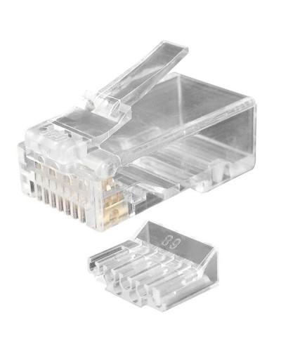 PLUG-8P8C-UV-C6-100 (100 шт). Разъем RJ-45. Hyperline в Петрозаводске