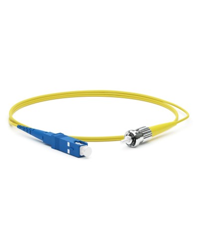 FC-S2-9-SC/UR-ST/UR-H-1M-LSZH-YL. Патч-корд волоконно-оптический одномодовый. Hyperline в Петрозаводске
