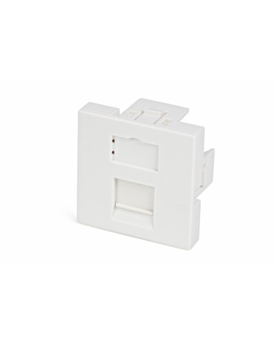 SIP2-1K-M45-45. Вставка 45х45 для 1 модуля формата Keystone Jack, со шторкой. Hyperline в Петрозаводске