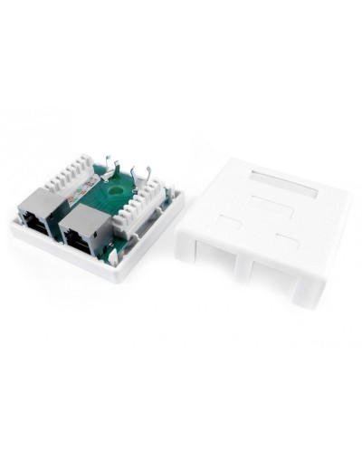 SB1-2-8P8C-C6-SH-WH. Розетка RJ-45. Hyperline в Петрозаводске