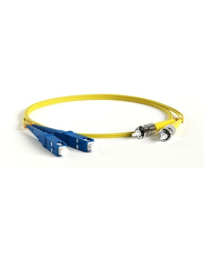 FC-D2-9-SC/UR-ST/UR-H-1M-LSZH-YL. Патч-корд волоконно-оптический ST-SC. Hyperline в Петрозаводске