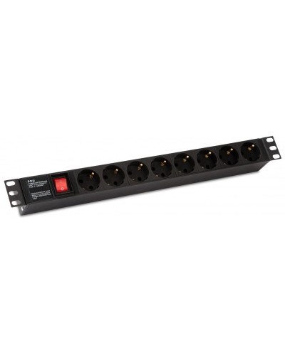SHE19-8SH-S-IEC. Блок розеток 19. Hyperline в Петрозаводске