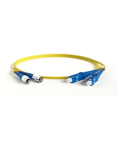 FC-D2-9-FC/UR-SC/UR-H-1M-LSZH-YL. Патч-корд волоконно-оптический SC-FC. Hyperline в Петрозаводске