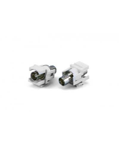 KJ1-BNC-D-WH. Вставка Keystone Jack RJ-45. Hyperline в Петрозаводске