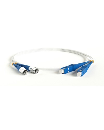 FC-D2-9A1-FC/UR-SC/UR-H-1M-LSZH-WH. Патч-корд волоконно-оптический SC-FC. Hyperline в Петрозаводске