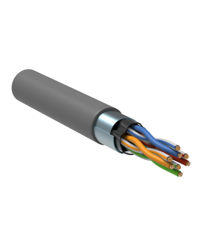GENERICA F/UTP кат. 5E 100МГц 4 пары PVC INDOOR серый (BC1-C5E04-311-305-G). Кабель «витая пара» (LAN) для структурированных систем связи. IEK в Петрозаводске