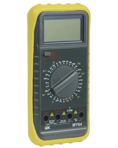 Мультиметр цифровой Professional MY64 (TMD-5S-064). Мультиметр цифровой. IEK в Петрозаводске