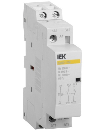 Контактор модульный КМ20-11M AC (MKK11-20-11). Контактор модульный. IEK в Петрозаводске