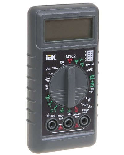 Мультиметр цифровой Compact M182 (TMD-1S-182). Мультиметр цифровой. IEK в Петрозаводске