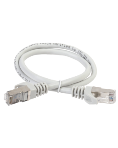 GENERICA Патч-корд кат.5E FTP 1м серый (PC01-C5EF-1M-G). Патч-корд медный. IEK в Петрозаводске