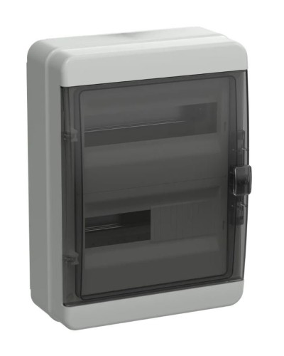 Корпус пластиковый КМПн-24 IP65 TEKFOR (TF5-KP72-N-24-65-K03-K02). Корпус модульный пластиковый черная прозрачная дверь. IEK в Петрозаводске