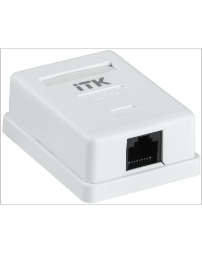 CS2-1C06F-12. Настенная розетка RJ45. ITK в Петрозаводске