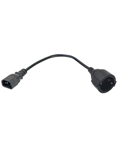 PC-C14D-10CM. Адаптер C14-Schuko. ITK в Петрозаводске
