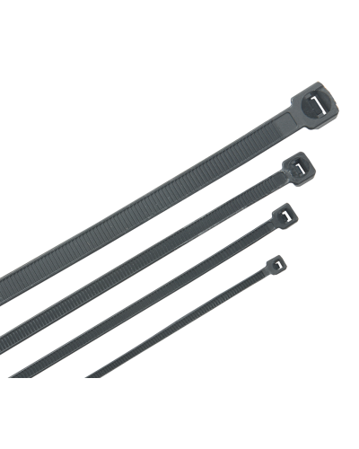 HKB-W48-L200 (100 шт). Хомут кабельный ХКн 4,8х200мм нейлон черный. ITK в Петрозаводске