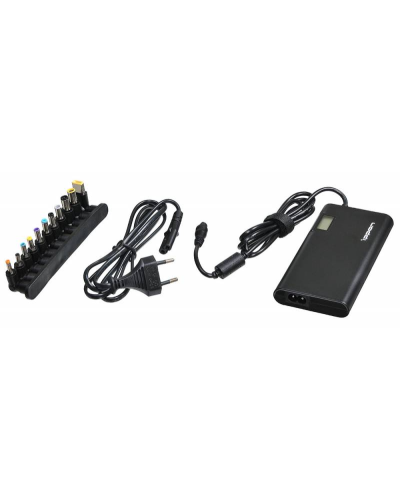 Блок питания Ippon SD90U автоматический 90W 15V-19.5V 11-connectors 4.5A 1xUSB 2.1A, LCD индикатор (705053). Блок питания. Ippon в Петрозаводске