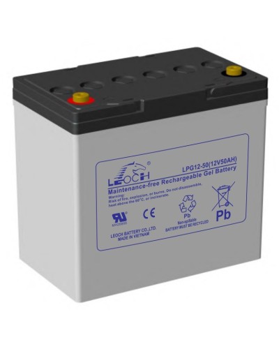LEOCH LPG 12-50. Аккумулятор герметичный свинцово-кислотный. LEOCH в Петрозаводске
