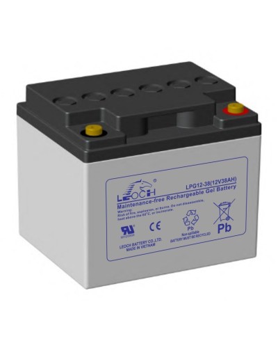 LEOCH LPG 12-38. Аккумулятор герметичный свинцово-кислотный. LEOCH в Петрозаводске