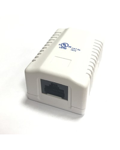 RJ-45-1 (8P8C) CAT5e, 1 выход (LISTED) компьютерная розетка: Розетка компьютерная 1 выход в Петрозаводске