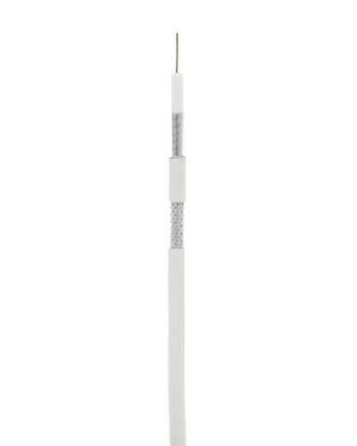RG-6 CCS, In, PVC (EC-C2-32123A-WT-3). Кабель коаксиальный омедненный. NETLAN в Петрозаводске