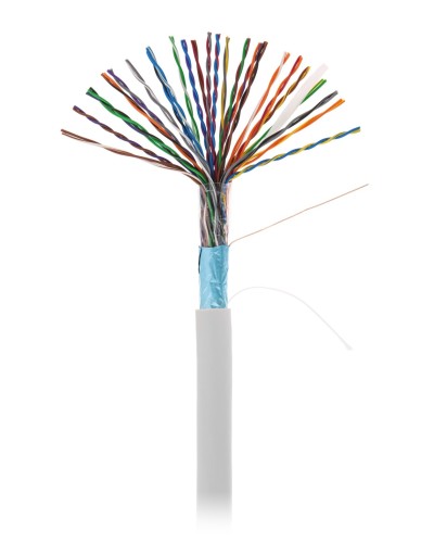 F/UTP 25pair, Cat5, In, PVC (EC-UF025-5-PVC-GY-3). Кабель «витая пара» (LAN) для структурированных систем связи. NETLAN в Петрозаводске