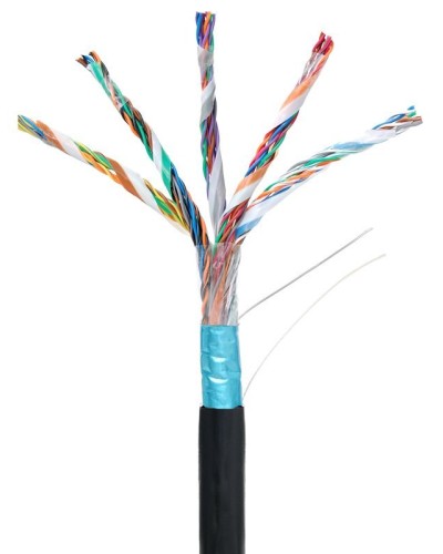 F/UTP 25pair, Cat5, Out, PE (EC-UF025-5-PE-BK-3). Кабель «витая пара» (LAN) для структурированных систем связи. NETLAN в Петрозаводске