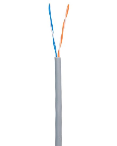 U/UTP 2pair, Cat5, In, PVC (EC-UU002-5-PVC-GY). Кабель «витая пара» (LAN) для структурированных систем связи. NETLAN в Петрозаводске