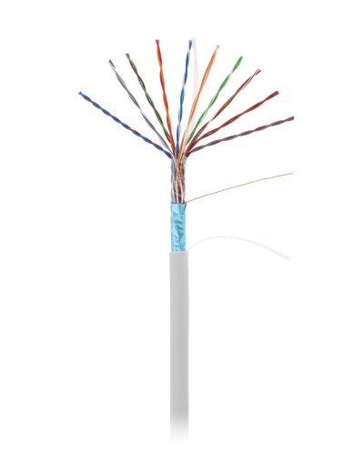 F/UTP 10pair, Cat5, In, PVC (EC-UF010-5-PVC-GY-3). Кабель «витая пара» (LAN) для структурированных систем связи. NETLAN в Петрозаводске