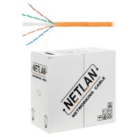 U/UTP 4pair, Cat6, Solid, In, LSZH (EC-UU004-6-LSZH-OR). Кабель «витая пара» (LAN) для структурированных систем связи. NETLAN