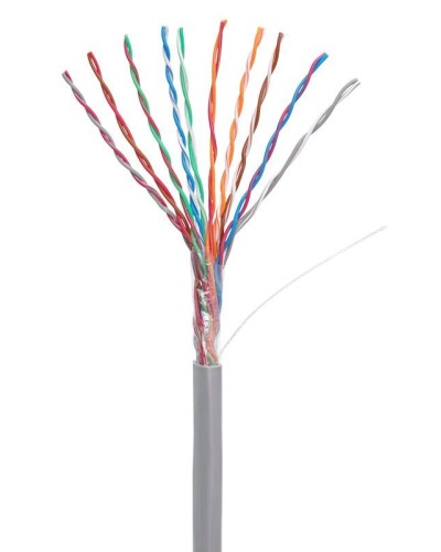 U/UTP 10pair, Cat5, In, PVC (EC-UU010-5-PVC-GY-3). Кабель «витая пара» (LAN) для структурированных систем связи. NETLAN в Петрозаводске