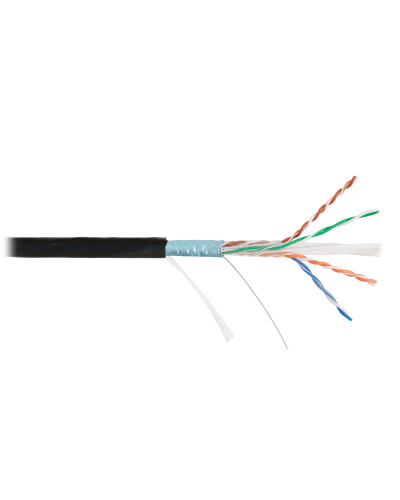 F/UTP 4pair, Cat6, Solid, Out, PVC (NMC 4240B-BK). Кабель «витая пара» (LAN) для структурированных систем связи. NIKOMAX в Петрозаводске