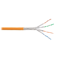 S/FTP 4pair, Cat6, Solid, In, нг(А)-HF (NMC 4540C-OR). Кабель «витая пара» (LAN) для структурированных систем связи. NIKOMAX