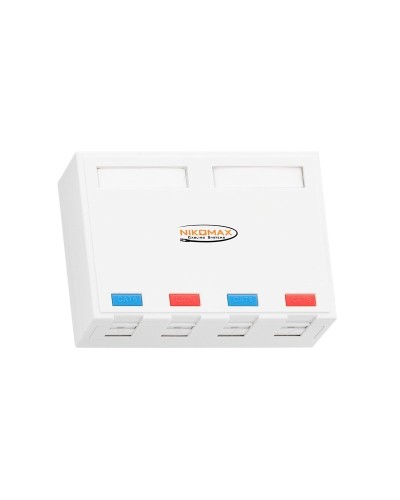 NMC-MB4P-ST-WT. Корпус настенной розетки. NIKOMAX в Петрозаводске
