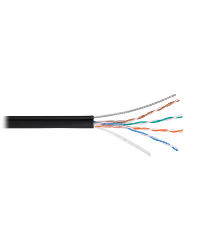 U/UTP 4pair, Cat5e, Solid, Out, SW, PVC (NMC 4805B-BK). Кабель «витая пара» (LAN) для структурированных систем связи. NIKOMAX в Петрозаводске