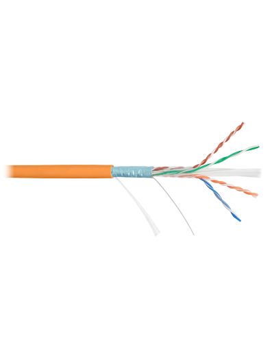 F/UTP 4pair, Cat6, Solid, In/Out, нг(А)-HF (NMC 9240C-OR). Кабель «витая пара» (LAN) для структурированных систем связи. NIKOMAX в Петрозаводске