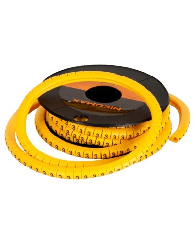 NMC-CMR-H-YL-500 (500шт). Маркер кабельный. NIKOMAX в Петрозаводске