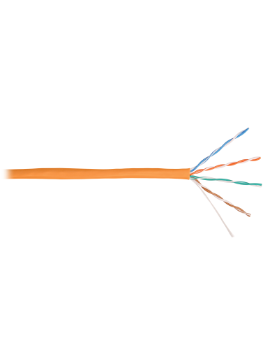 U/UTP 4pair, Cat5e, Solid, In, нг(А)-HF (NMC 9100C-OR). Кабель «витая пара» (LAN) для структурированных систем связи. NIKOMAX в Петрозаводске