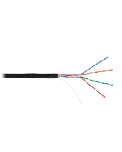 U/UTP 4pair, Cat5e, Solid, Out, PVC (NMC 9100B-BK). Кабель «витая пара» (LAN) для структурированных систем связи. NIKOMAX в Петрозаводске
