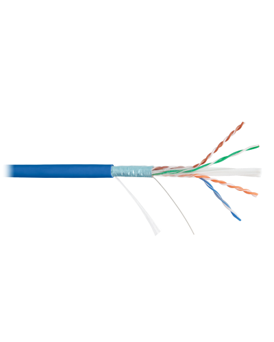 F/UTP 4pair, Cat6, Solid, In, нг(А)-HF (NMC 4240C-BL). Кабель «витая пара» (LAN) для структурированных систем связи. NIKOMAX в Петрозаводске