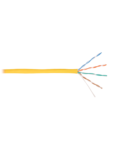 U/UTP 4pair, Cat5e, Solid, In, нг(А)-HF (NMC 4100C-YL). Кабель «витая пара» (LAN) для структурированных систем связи. NIKOMAX в Петрозаводске