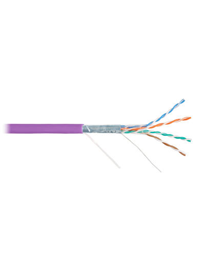 F/UTP 4pair, Cat5e, Solid, In, нг(А)-HF (NMC 4200C-VL). Кабель «витая пара» (LAN) для структурированных систем связи. NIKOMAX в Петрозаводске