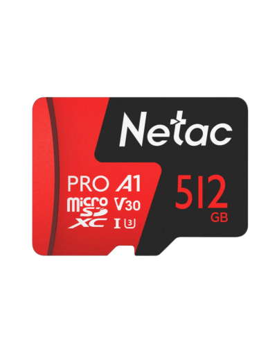 NT02P500PRO-512G-R. Карта памяти microSDXC, 512 ГБ, Class 10. Netac в Петрозаводске
