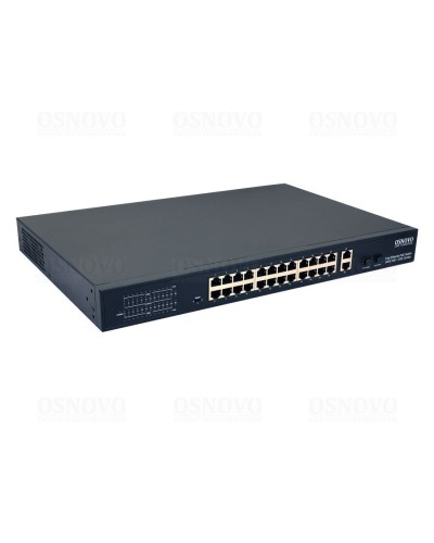 SW-62422(400W). Коммутатор 24-портовый  Fast Ethernet с PoE. OSNOVO в Петрозаводске
