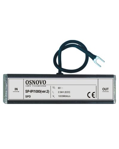 SP-IP/100(ver2). Устройство грозозащиты цепей Ethernet. OSNOVO в Петрозаводске