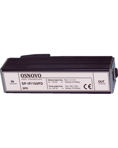 SP-IP/100PD. Устройство грозозащиты цепей Ethernet. OSNOVO в Петрозаводске
