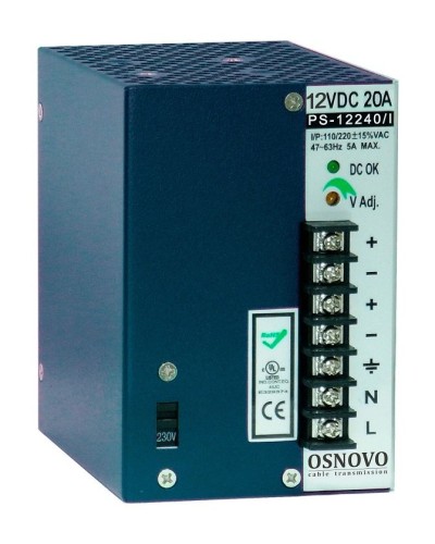 PS-12240/I. Блок питания промышленный. OSNOVO в Петрозаводске